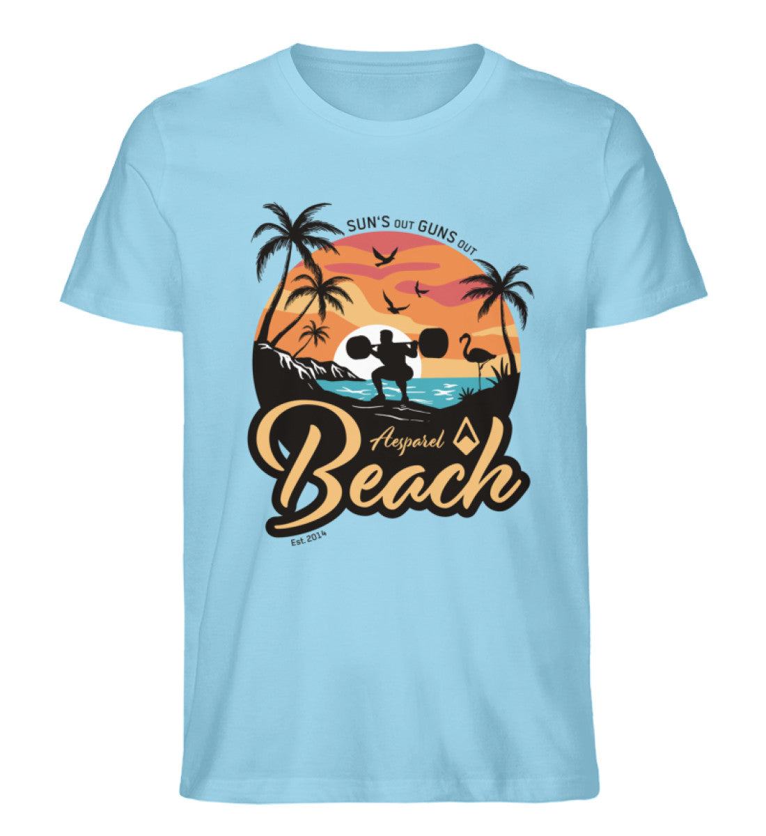 Himmelblaus Battle Beach Tshirt 