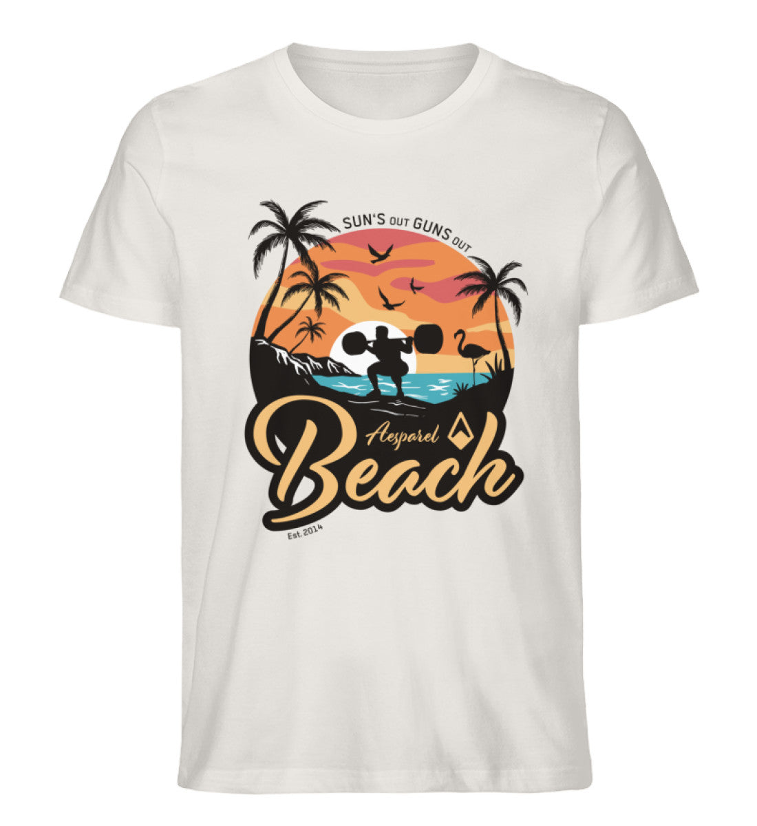 BATTLE THE BEACH T-Shirt von Aesparel